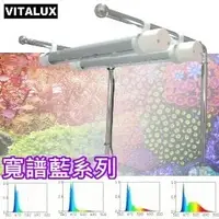 在飛比找PChome商店街優惠-『AQUARIST寬譜藍系列』VITALUX台灣製2呎(2尺