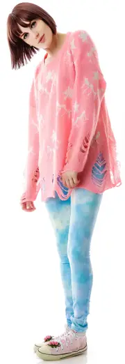 [Wildfox Couture] Star Clouds Lennon Sweater