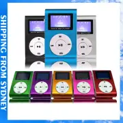 MP3 Player With Clip-on Mini Portable LCD Screen Support Micro TF Card Stereo