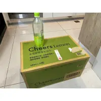 在飛比找蝦皮購物優惠-泰山氣泡水 cheers 檸檬 24入/箱