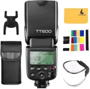 Godox TT600 Flash Speedlite Master/Slave with Built-In 2.4G Wireless Transmis...