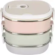 Thermal Bento Lunch Box with Stainless Steel Thermal Insulation, 1-3 Layers