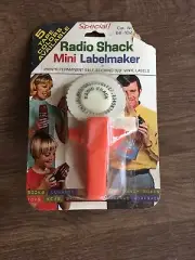 Dymo Products Radio Shack Mini Label Maker New In Package Vintage