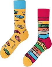 MANY MORNINGS(メニーモーニングス) Regular Socks (Other Stories), multicolor, 23.5 cm