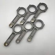 6 pieces I-beam forged Connecting Rods conrods For Toyota Supra 2JZ GTE 142mm one set