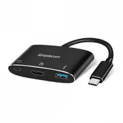 [DA310] USB 3.1 Type C to HDMI USB 3.0 Adapter with PD Charging Support DP Alt