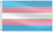 3×5 FT Transgender Rainbow Flag,Large Transgender Rainbow Lgbtq Pride Rainbow National Decor,Double Side Digital Printed 75D Polyester Banner With Canvas Header Brass Grommet