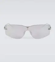 [Givenchy] Givenchy 4Gem rectangular sunglasses One Size grey