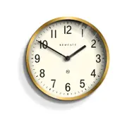 Newgate Master Edwards Clock Radial Brass