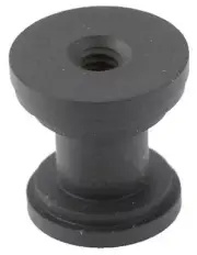 (12 Pack) Knob or Pull Making Base - Solid Brass - Oil Rubbed Bronze -16x16mm