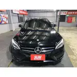 正2016年出廠  最新款W205  BENZ  C300 找錢 實車實價 全額貸 一手車 女用車 非自售 里程保證