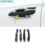 Car Door Handle With Smart Hole Switch For Hyundai Tucson 2022-2023 Bright Black