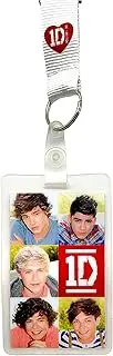 One Direction 1D Head Shots Official Lanyard, Multi Color