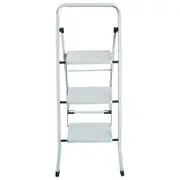 Portable 3 Step Foldable Ladder 25-75cm Step -5.9kg Lightweight/Stool/Folding