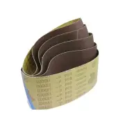 10Pcs 610*100mm Abrasive Sanding Belts P60-P600 for Wood Soft Metal 9400 Machine