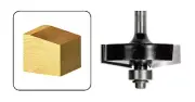 CARBiTOOL 80 Degree Chamfering Router Bit TX8180B 1/2