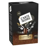 在飛比找momo購物網優惠-【Carte Noire】即溶條裝黑咖啡-80入(經典阿拉比