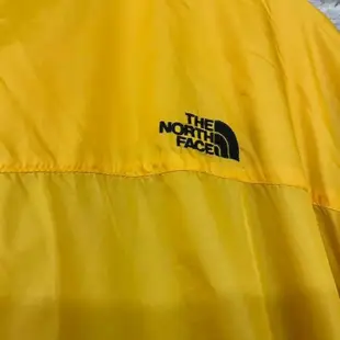 THE NORTH FACE 北面 帽T 黃色 尼龍 日本直送 二手