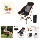 Folding Camp Chair High Back Lightweight with Removable Pillow, Side Pocket &...