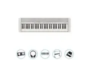 Casio CTS1 Casiotone 61-Key Touch Sensitive Keyboard (WHITE) Bundle w/ H-Stand, Headphones & Accessories