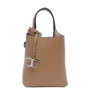 Tod's T-Timeless Pendant Detailed Micro Tote Bag One size Brown