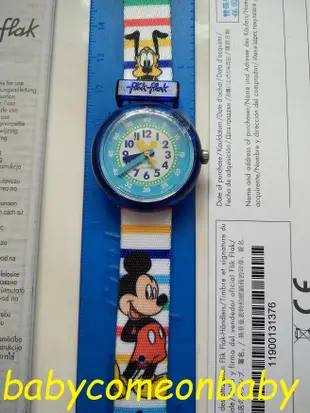 精品配件 Swatch AG 瑞士 FLIK FLAK 菲力菲菲錶 SWISS DISNEY MICKEY MOUSE