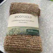 New EcoTools Exfoliating Plant Based Back Scrubber Jute New Hard To Reach
