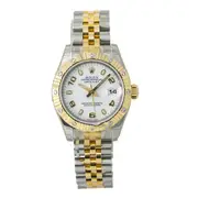 Original Rolex Datejust White Dial Ladies Watch 179313WAJ