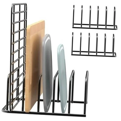 Cutting Board Organizer, [2-Pack] Cutting Board Holder Rack Baking Cookie Pan