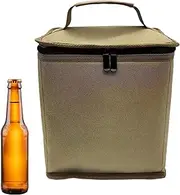 [Gupcaqosjw] Large Utility Tote Bags for Women, Water Cup Bag, with Handles Utility Tote Bag Camping, Layered Compartments for Picnic, Garage