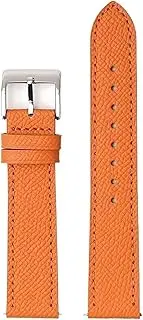 [BKUANE] 18mm 20mm 22mm Watch Strap Universal Flat Head Watch Strap Palm Pattern First Layer Cowhide Quick Release Watch Strap Special Light Square Buckle