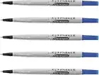 Parker Roller Ball Pen Blue Ink Fine Tip Refill For Smudge Free Writing - FS