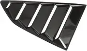 2016-2018 Car Window Decor Side Air Intake Louvers Black Rear Window Blinds