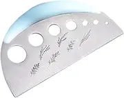 Fenteer Herb Stripping Device Stainless Steel Versatile for Quick Leaf Stripping Kitchen Gadget Herb Cutting Tool Preparation Tool, Blue