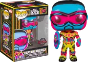 The Falcon and the Winter Soldier - Cap America Black Light US Exclusive #987 Pop! Vinyl