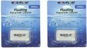 Mag-Float Ultimate Floating Magnet Aquarium Glass Cleaner 2-Pack