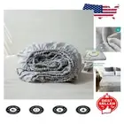Soft Natural Linen Fitted Sheet for King Size Mattresses - Breathable & Durable