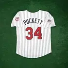 Kirby Puckett 1987 Minnesota Twins World Series Cooperstown Men's Home Jersey