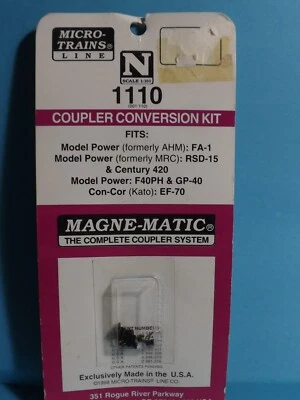 N Scale Micro-Trains bmc short shank coupler #1110 001-30-004