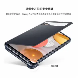 《公司貨含稅》SAMSUNG Galaxy A42 5G 原廠透視感應皮套(EF-EA426)公司貨【ee7-3】