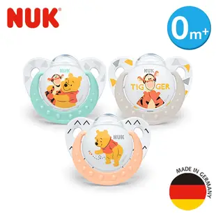 德國NUK-迪士尼安睡型矽膠安撫奶嘴-1入