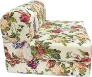 Big Roses Sleeper Chair Folding Foam Beds, Foldable Mattress 6 x 36 x 70