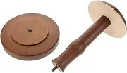 Parliky Freestanding Wood Hat Stand: Hat Wig Display Rack For Tabletop - Cap Storage Organizer For Closet - Vintage Cap Support Stand