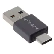 USB Adapter Male to Male Type C Converter USB C Data Sync Extension Adapter