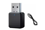 2in1 USB Bluetooth5.0 Transmitter Receiver Audio Adapter AUX 3.5mm TV PC Speaker