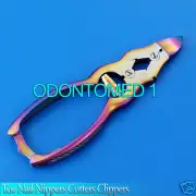 Professional Cantilever Podiatry Toe Nail Nippers Cutters Clippers Multi/Rainbow