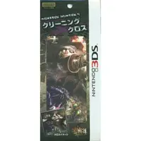 在飛比找蝦皮商城優惠-3DSLL XL 任天堂 MH4 魔物獵人 4 限定圖樣擦拭