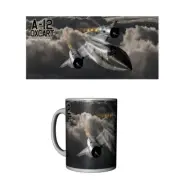 A-12 Oxcart, Skunk Works, Lockheed, CIA, 15 oz Ceramic Mug
