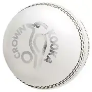 Kookaburra 156g Crown White 2Pc Red Cricket Ball