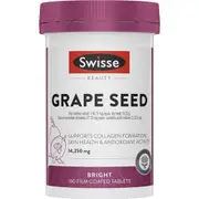 Swisse Grape Seed 14,250mg 180 Tablets